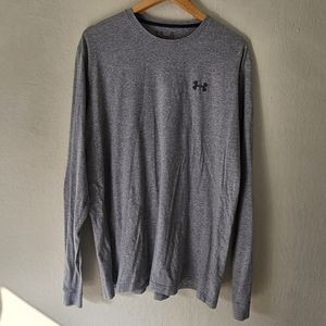 Under Armour Men's XL Long Sleeve Shirt Gray
